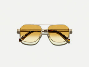 #color_gold | The MINGLE SUN in Gold with Chestnut Fade Tinted Lenses