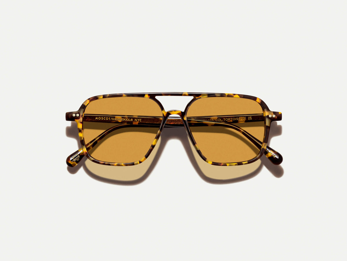 #color_tortoise | The MINYAN SUN in Tortoise with Amber Tinted Lenses