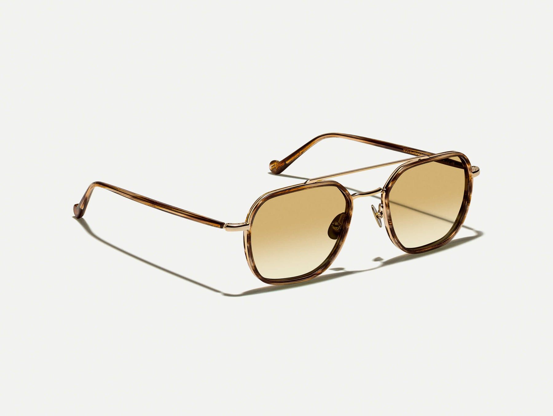 The MIZER SUN in Bamboo with Chestnut Fade Tinted Lenses