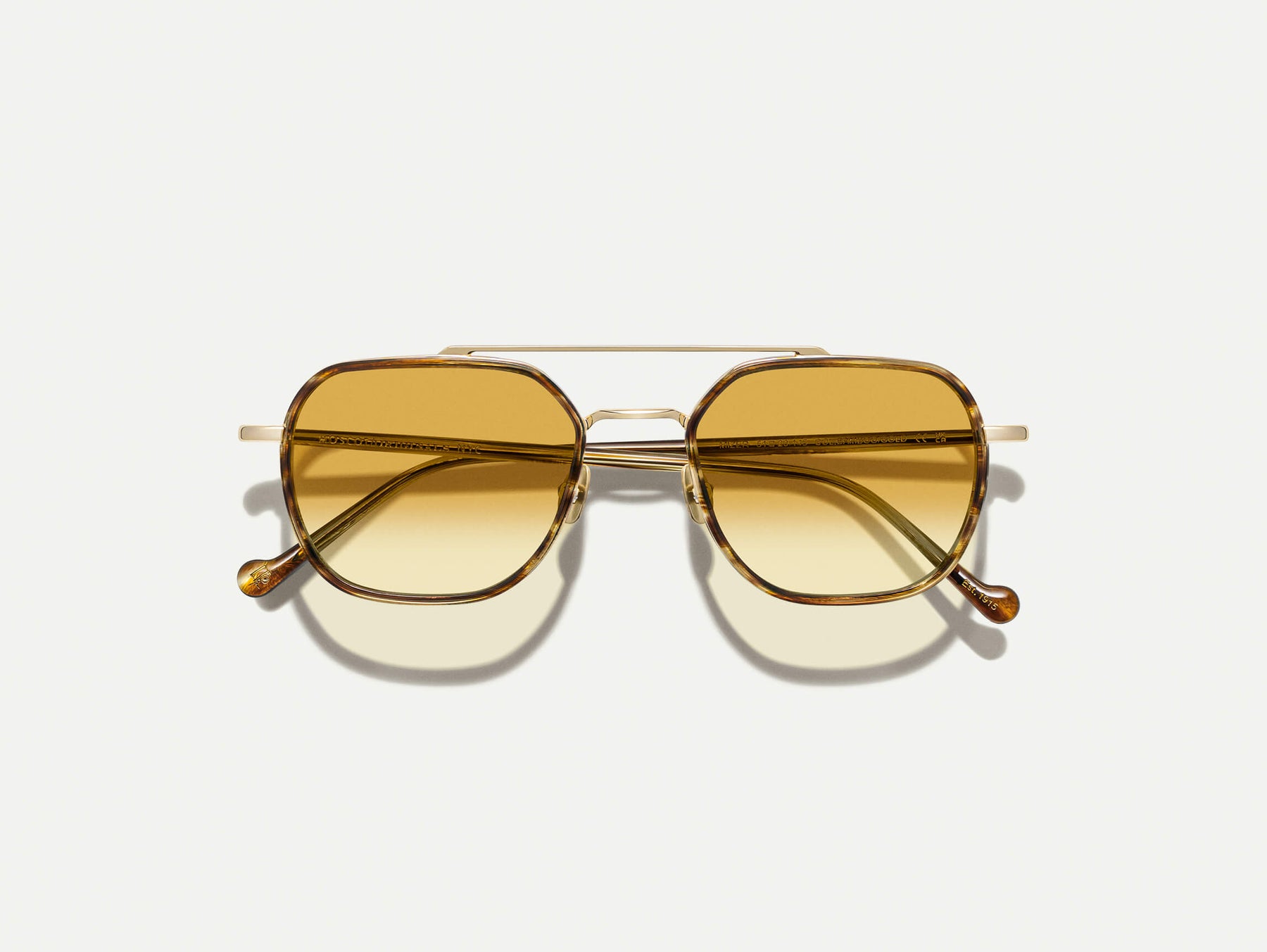 The MIZER SUN in Bamboo with Chestnut Fade Tinted Lenses