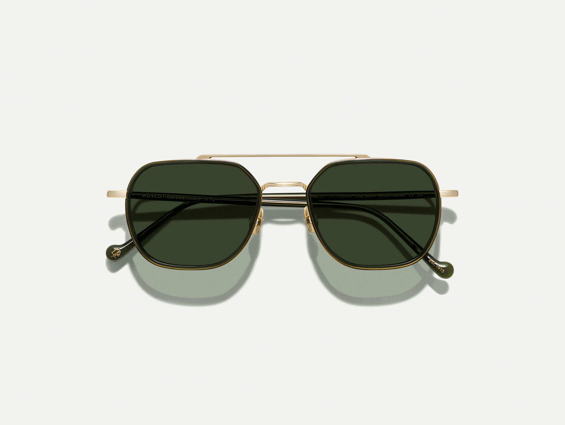 The MIZER SUN in Dark Green with G-15 Tinted Lenses