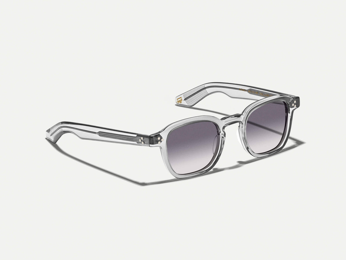 The MOMZA SUN in Light Grey with American Grey Fade Tinted Lenses