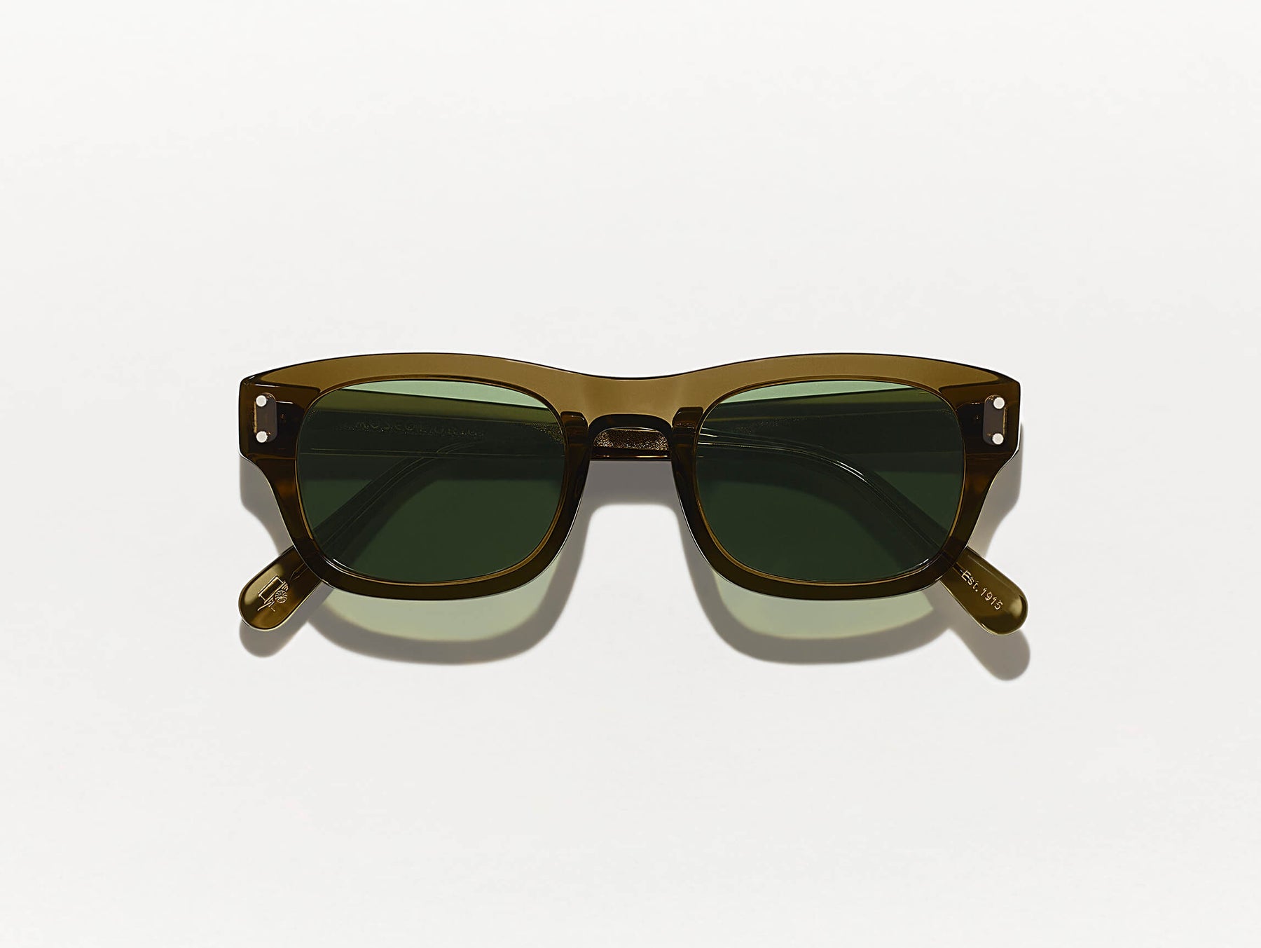 The NEBB SUN in Olive Green with G-15 Glass Lenses