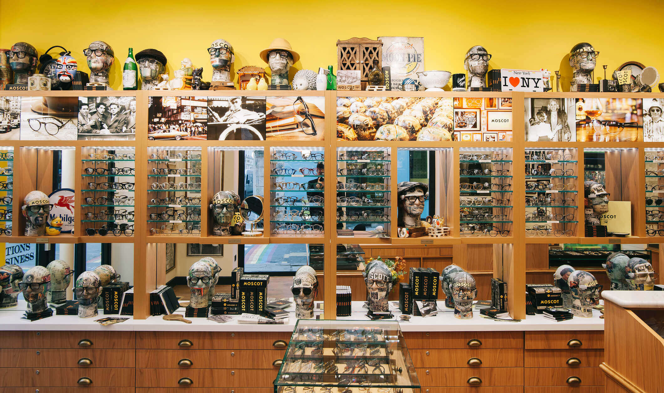 The MOSCOT Le Marais Shop interior 2