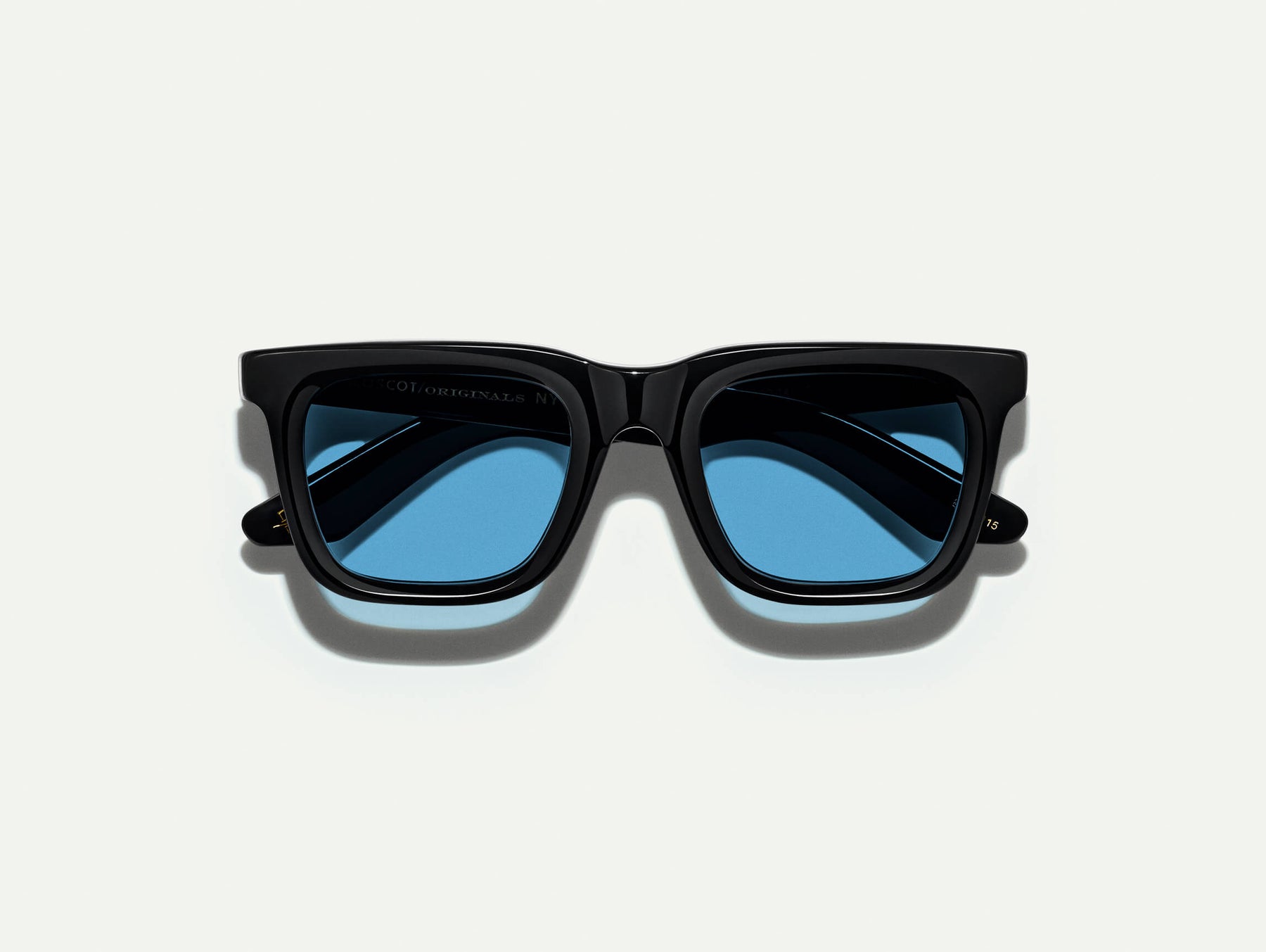 The RIZIK Black with Celebrity Blue Tinted Lenses