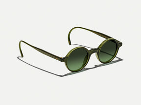 #color_dark green | The SCOOCH SUN in Dark Green with Forest Wood Tinted Lenses