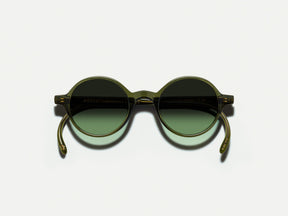 #color_dark green | The SCOOCH SUN in Dark Green with Forest Wood Tinted Lenses