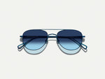 The SHMECKEL SUN in Navy with Denim Blue Tinted Lenses
