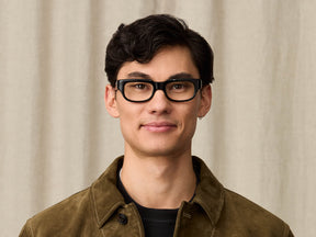 Model in wearing The SHTUP in size 51 in Black