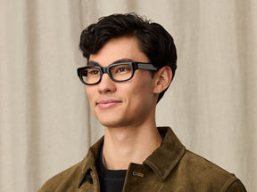 Model in wearing The SHTUP in size 51 in Black