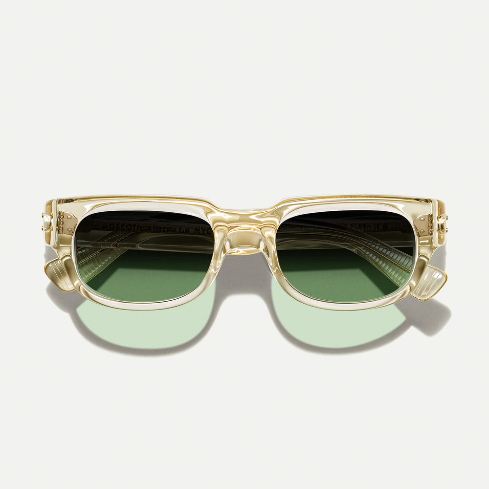 #color_flesh | The SHTUP SUN in Flesh with Forest Wood Tinted Lenses