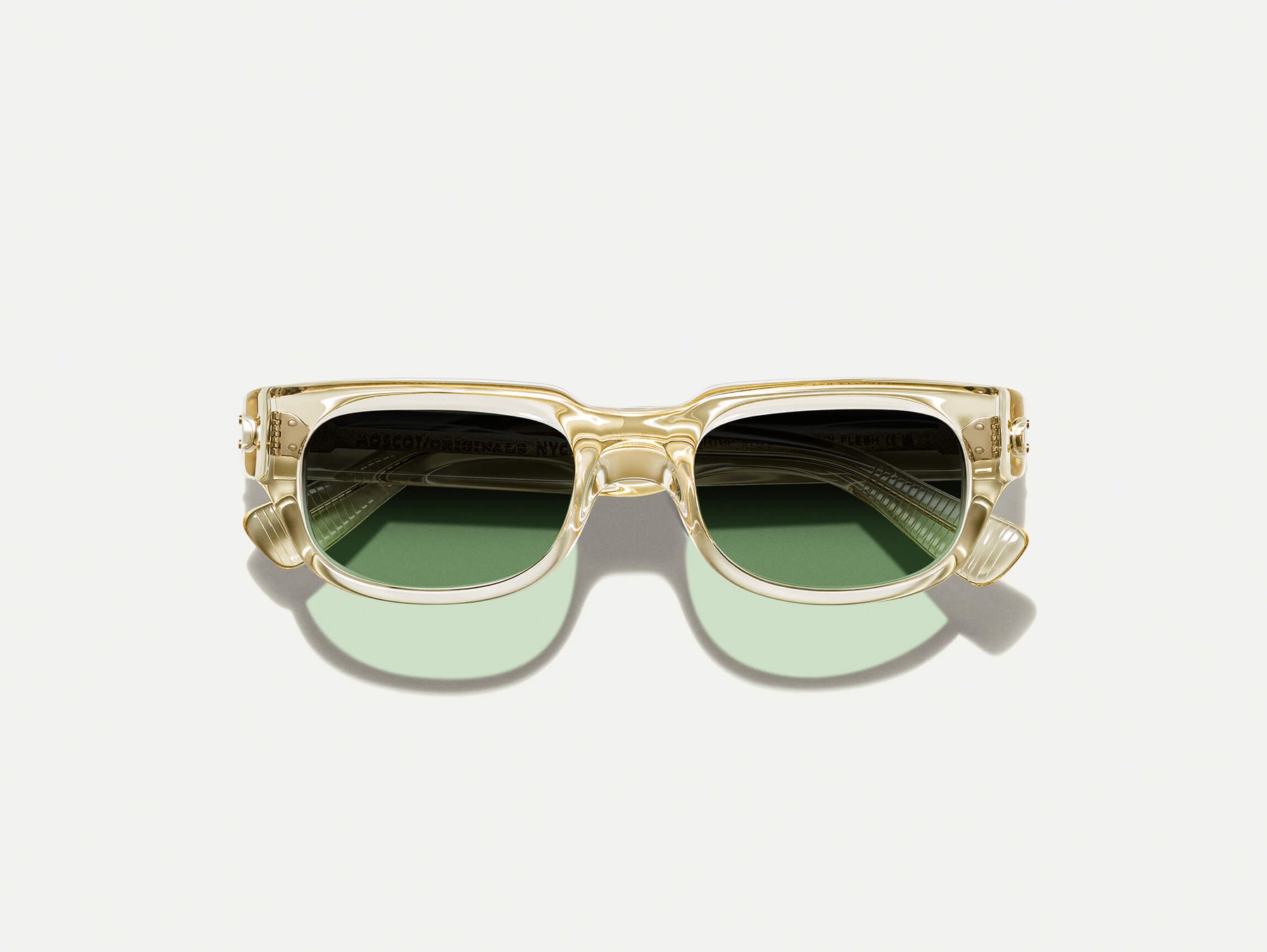 The SHTUP SUN in Flesh with Forest Wood Tinted Lenses