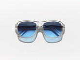 #color_crystal | The SHVITZ SUN in Crystal with Denim Blue Tinted Lenses