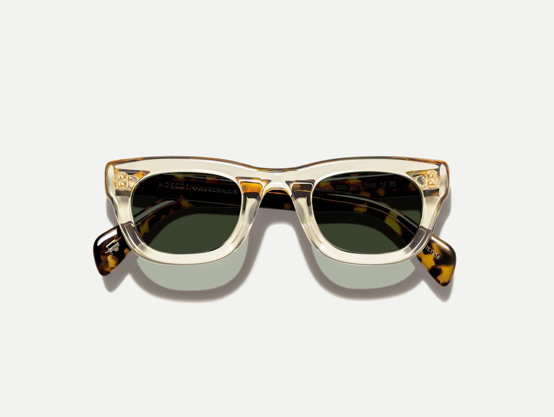 The SPILKES SUN in Flesh/Tortoise with G-15 Tinted Lenses