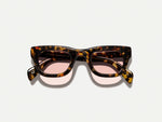 Die SPILKES SUN in Tortoise mit New York Rose getönten Gläsern