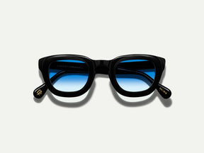 #color_broadway blue fade | The TELENA in Black with Broadway Blue Fade Tinted Lenses