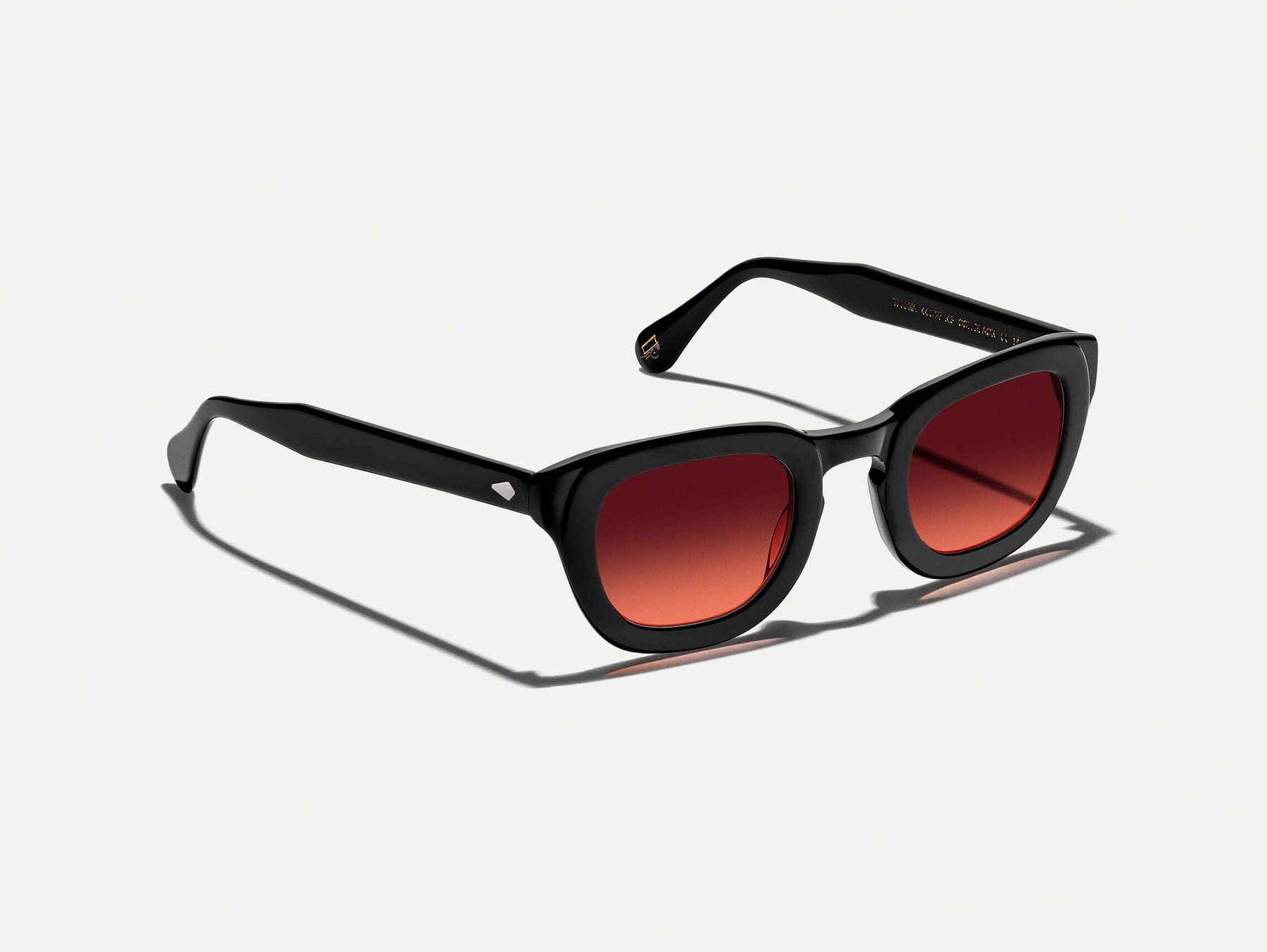 The TELENA in Black with Cabernet Tinted Lenses