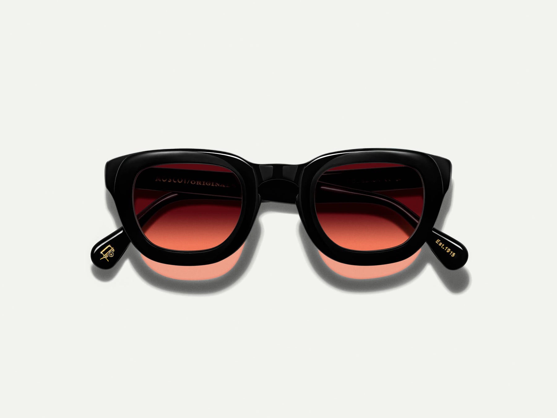 The TELENA in Black with Cabernet Tinted Lenses