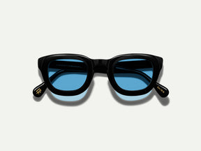 #color_celebrity blue | The TELENA in Black with Celebrity Blue Tinted Lenses