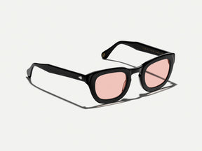 #color_new york rose | The TELENA in Black with New York Rose Tinted Lenses