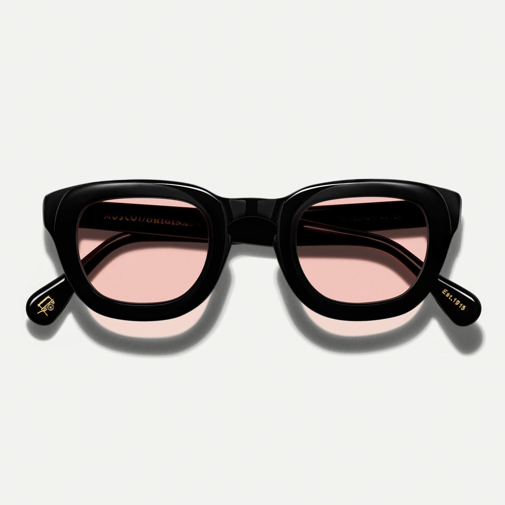 #color_new york rose | The TELENA in Black with New York Rose Tinted Lenses
