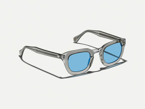 #color_celebrity blue | The TELENA in Grey/Light Grey with Celebrity Blue Tinted Lenses