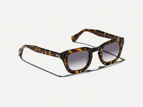 #color_american grey fade | The TELENA in Tortoise/Black with American Grey Fade Tinted Lenses