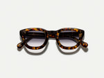 O TELENA em Tortoise/Black com lentes tintadas American Grey Fade