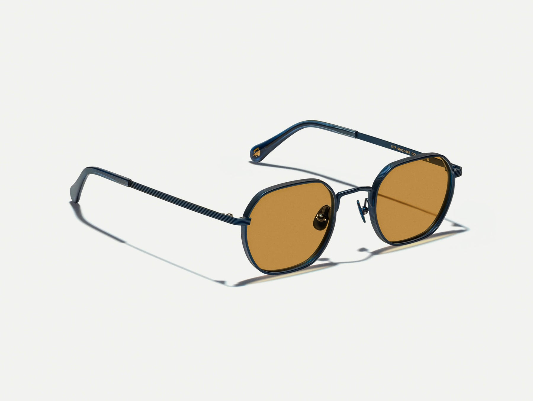 The UTZ SUN in Navy with Amber Tinted Lenses