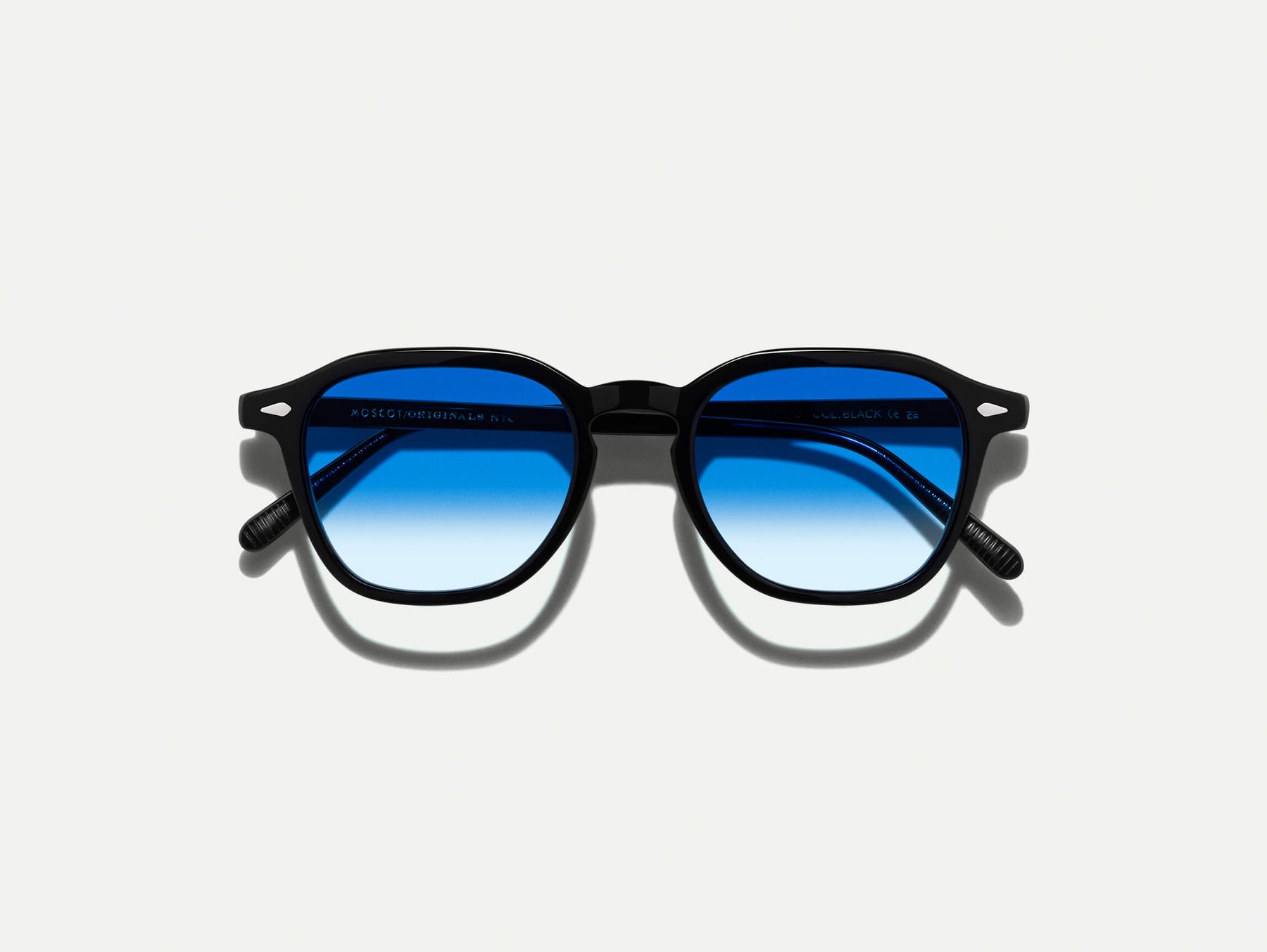 The VANTZ SUN in Black with Broadway Blue Fade Tinted Lenses