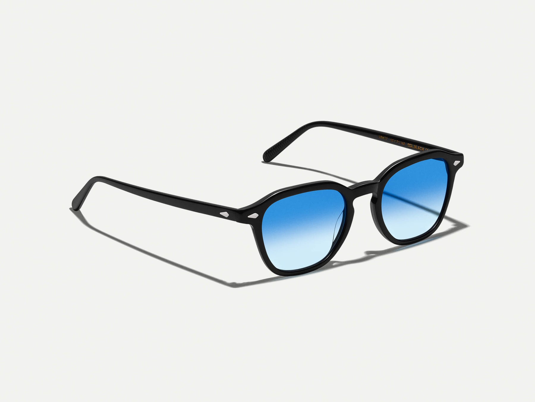 The VANTZ SUN in Black with Broadway Blue Fade Tinted Lenses