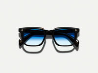 #color_black | The ZISSEL SUN in Black with Broadway Blue Tinted Lenses