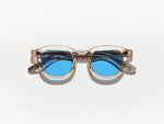 The DAHVEN in Mist with Celebrity Blue Tinted Lenses