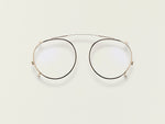 The CLIPZEN in Gold with Blue Protect Lenses