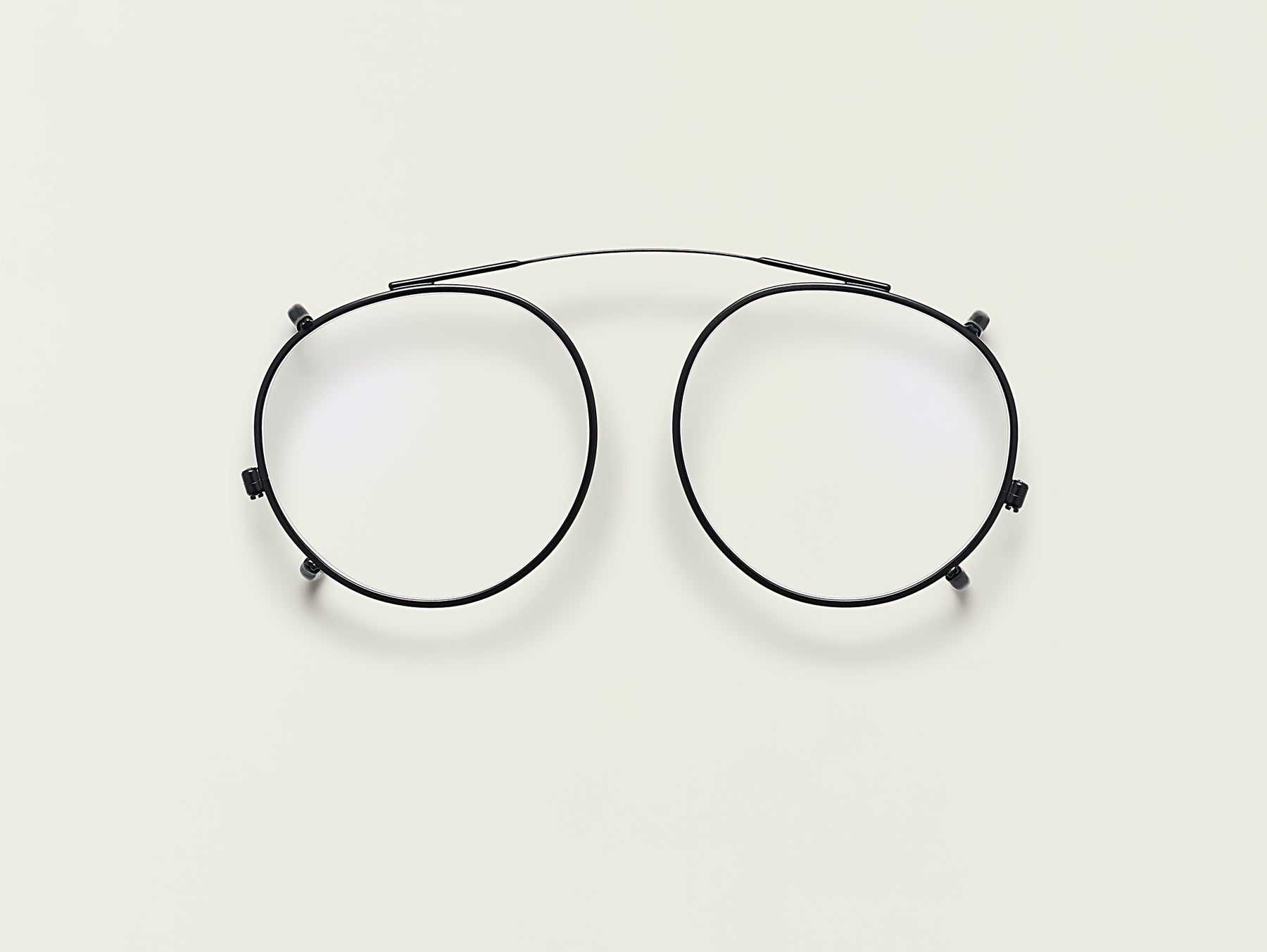 The CLIPZEN in Matte Black with Blue Protect Lenses