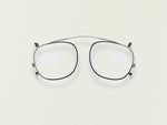 The GELT CLIP in Pewter with Blue Protect Lenses