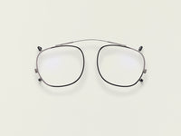 #color_pewter | The GELT CLIP in Pewter with Blue Protect Lenses