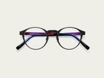 The MILTZEN-T in Charcoal/Wine with Blue Protect Lenses