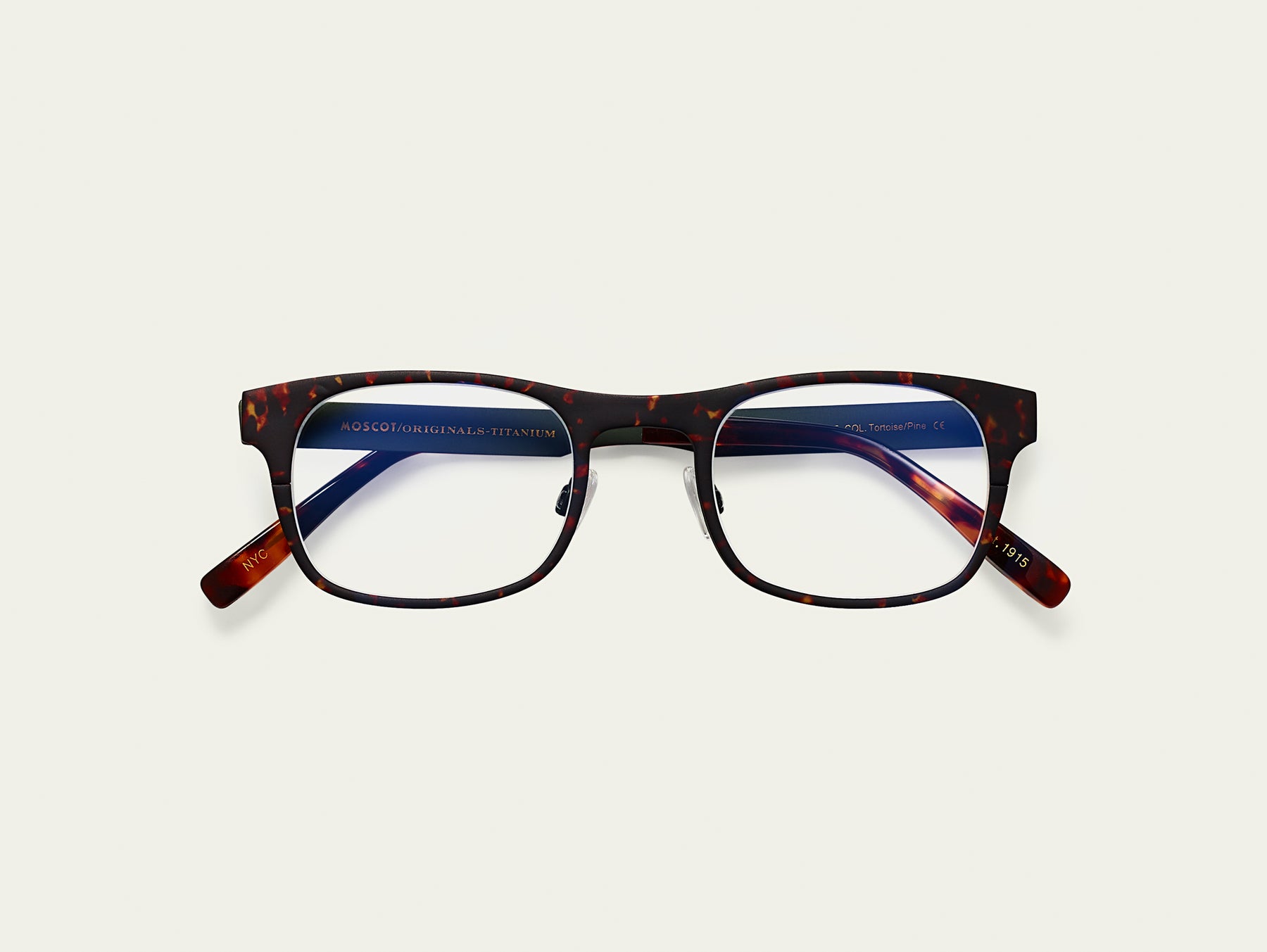 The NEBB-T in Tortoise/Pine