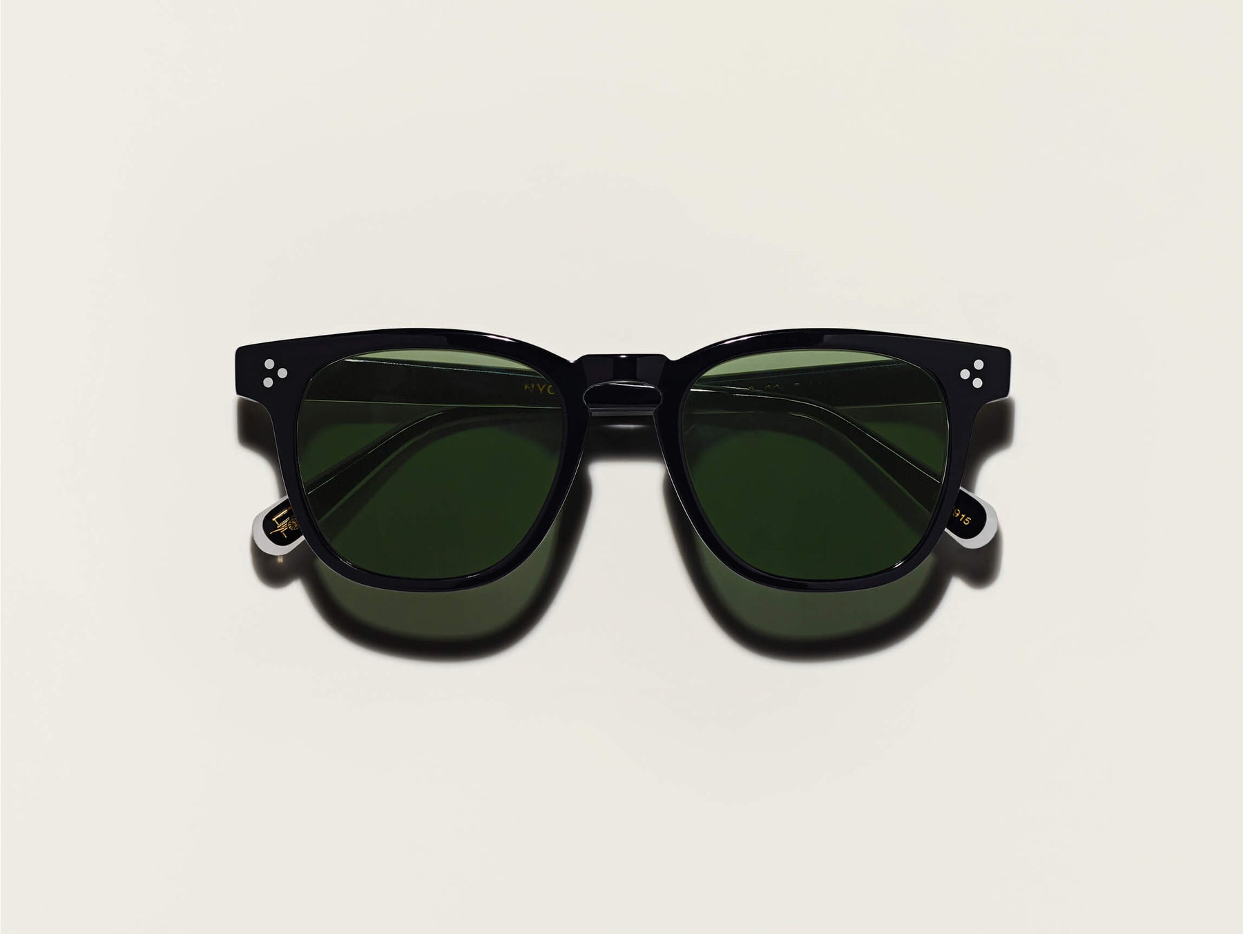 The DUDEL SUN in Black/Crystal with G-15 Glass Lenses