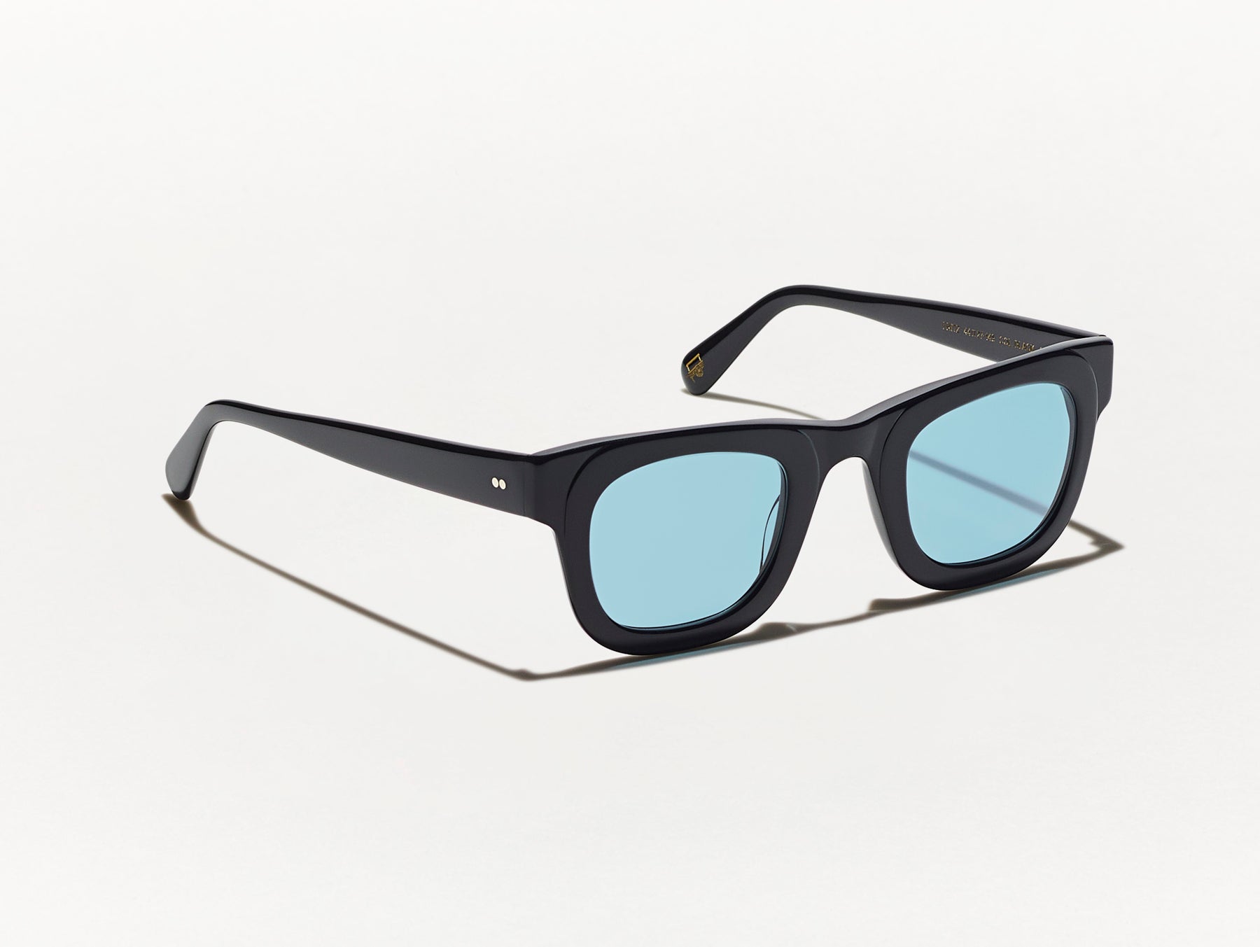 The FRITZ SUN in Black with DG-37 Blue Lenses