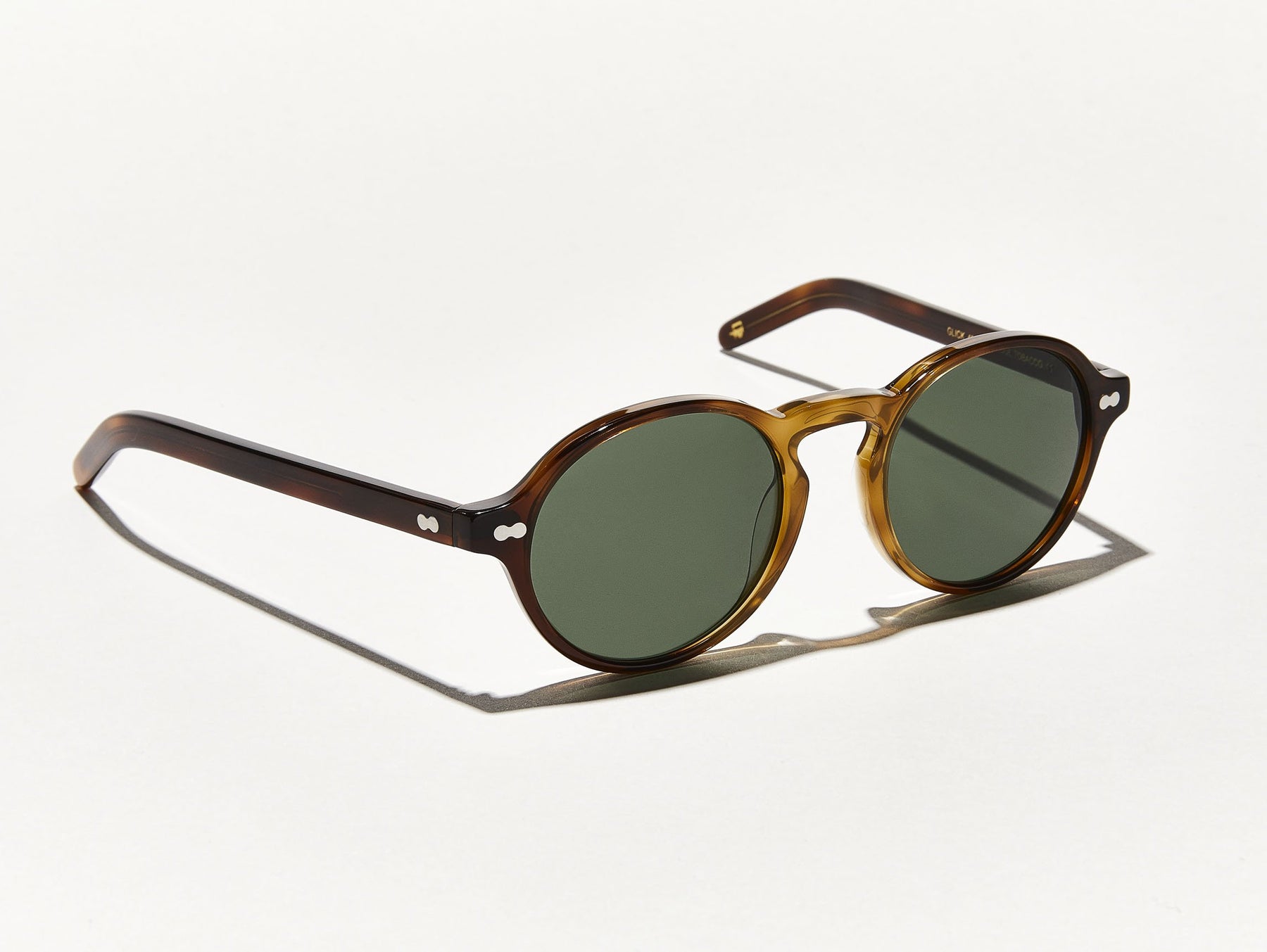 The GLICK SUN in Tobacco with G-15 Glass Lenses