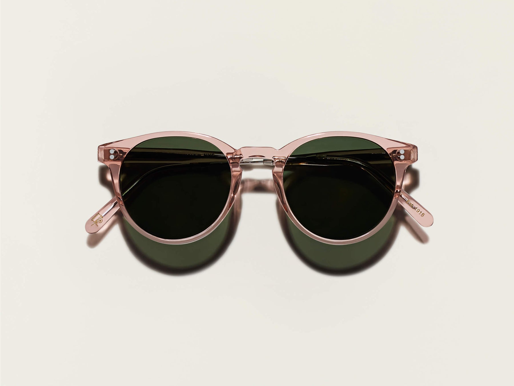 The GOLDA SUN in Burnt Rose with G-15 Glass Lenses