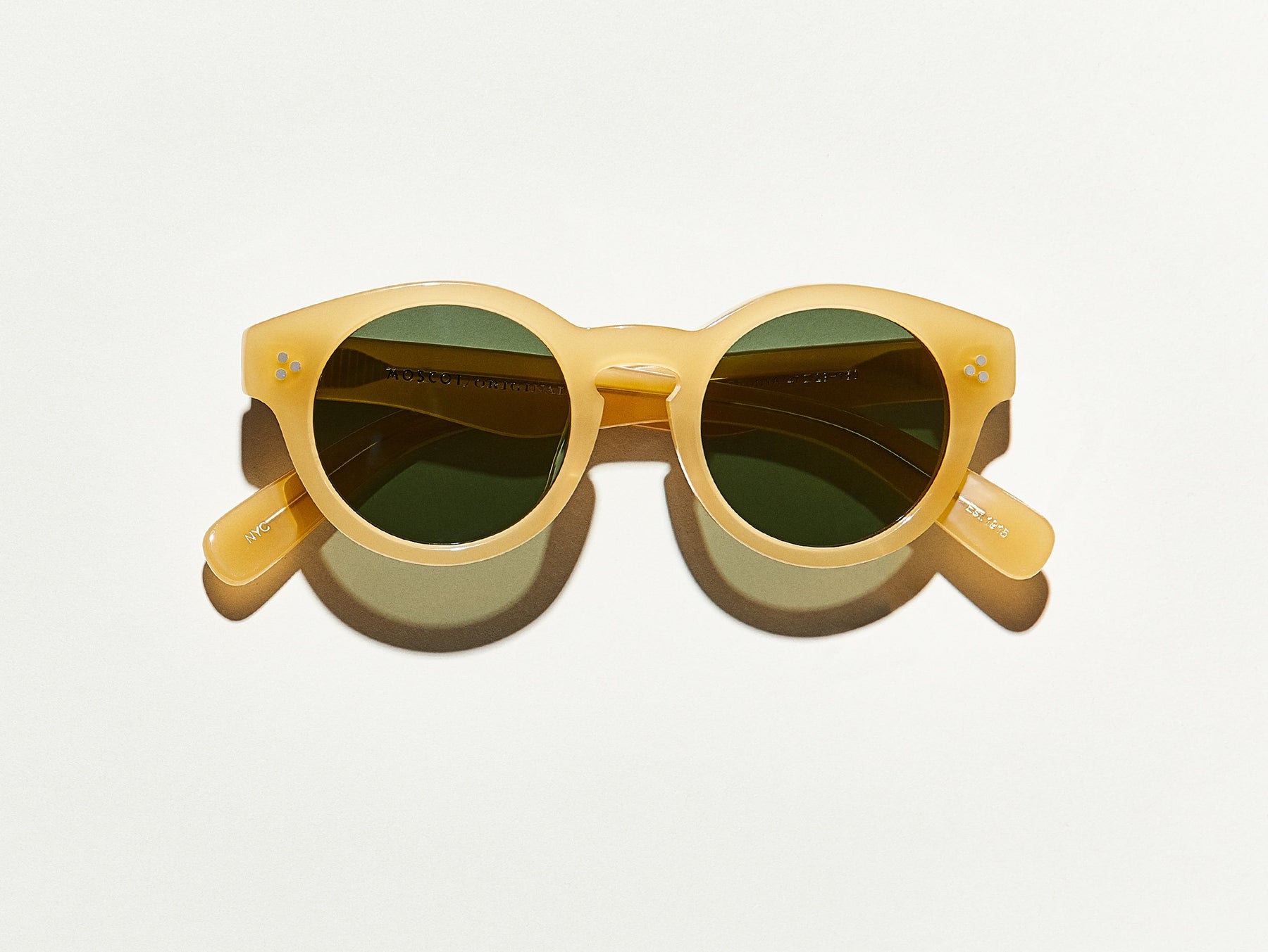 The GRUNYA SUN in Goldenrod with G-15 Glass Lenses