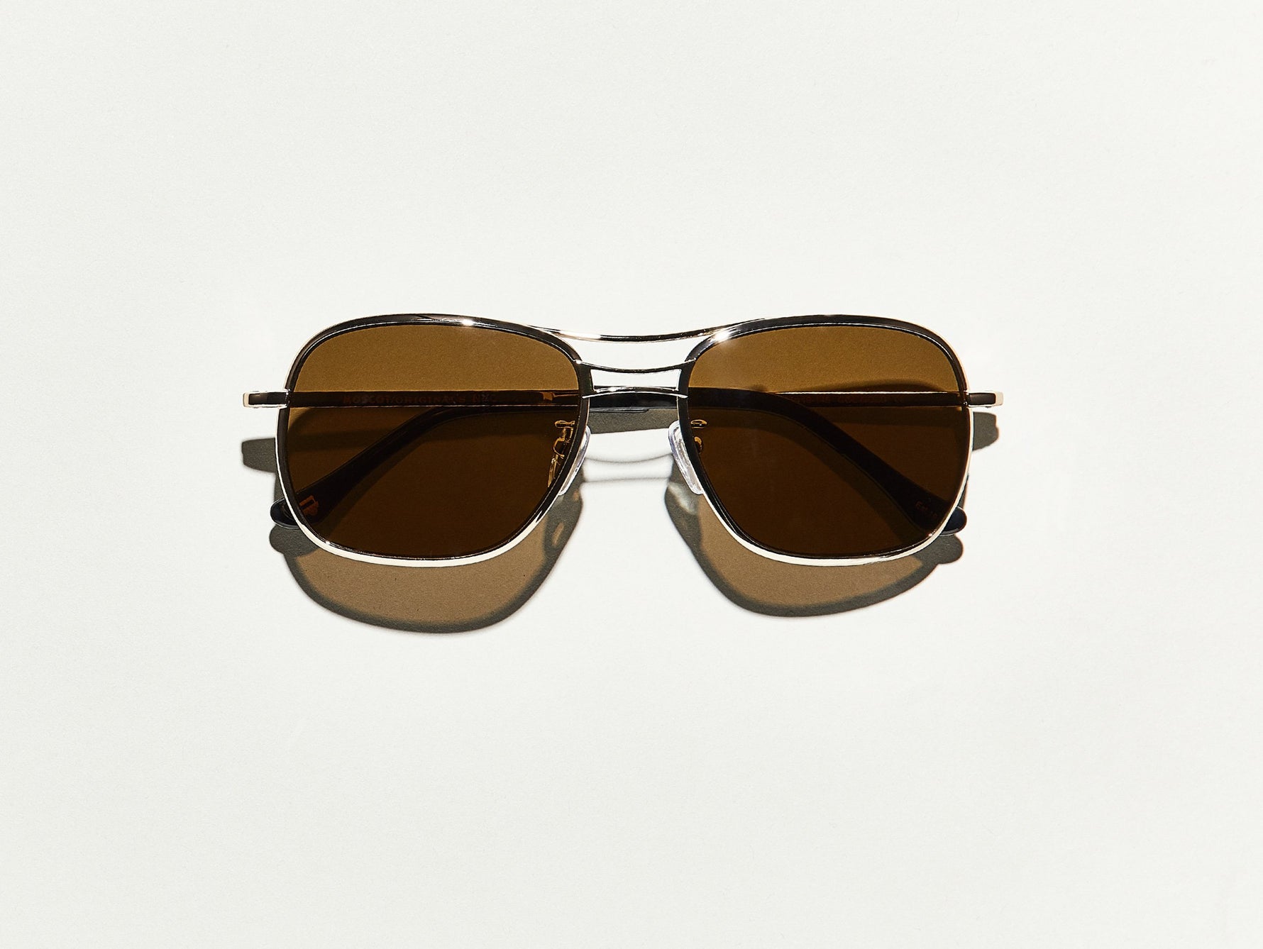 #color_gold | The HELDISH SUN in Gold with Cosmitan Brown Glass Lenses