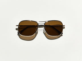 #color_gold | The HELDISH SUN in Gold with Cosmitan Brown Glass Lenses