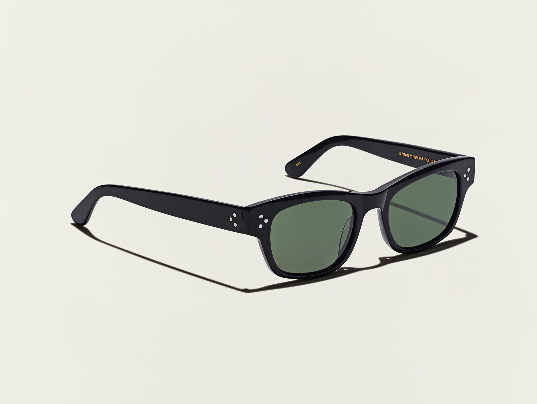 The HYMAN SUN in Black with G-15 Glass Lenses