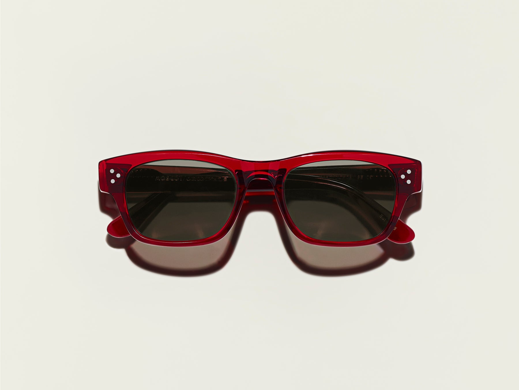 The HYMAN SUN in Ruby with G-15 Glass Lenses