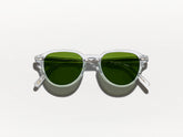 #color_light grey/silver | The KASH SUN in Light Grey/SIlver with Calibar Green Glass Lenses