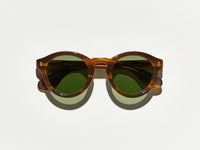 #color_dark blonde | The KEPPE SUN in Dark Blonde with Calibar Green Glass Lenses